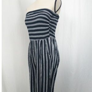 Black and white jumpsuit